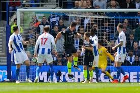 Brighton stunned Manchester City